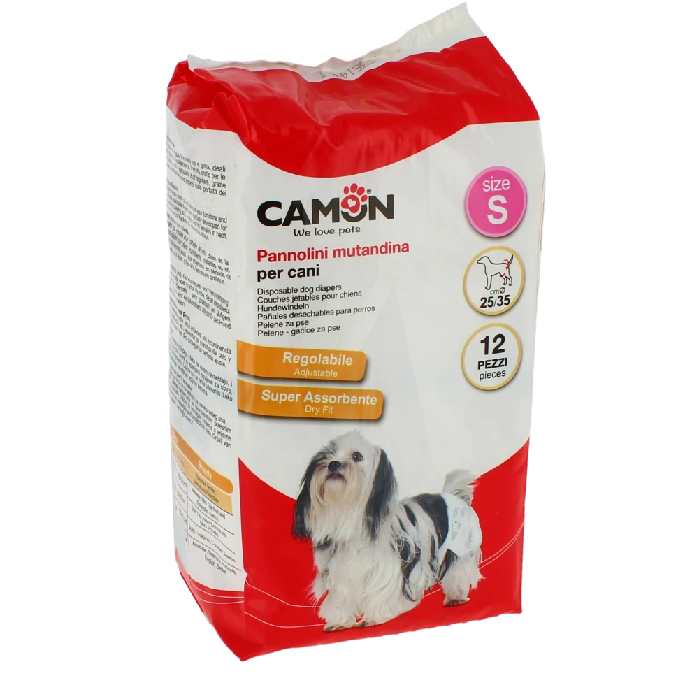 12 Couches Jetables Pour Chiens - Taille S