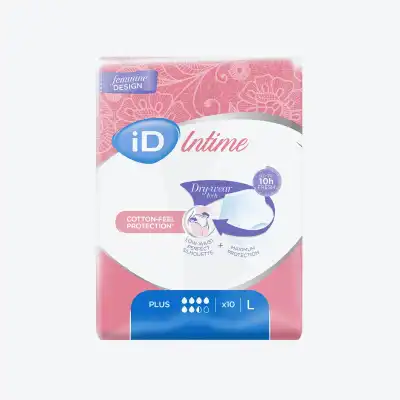 Id Intime Culottes Absorbantes Plus Taille L Sachet/10 à LORMONT