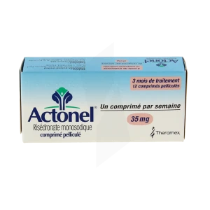 Actonel 35 Mg, Comprimé Pelliculé