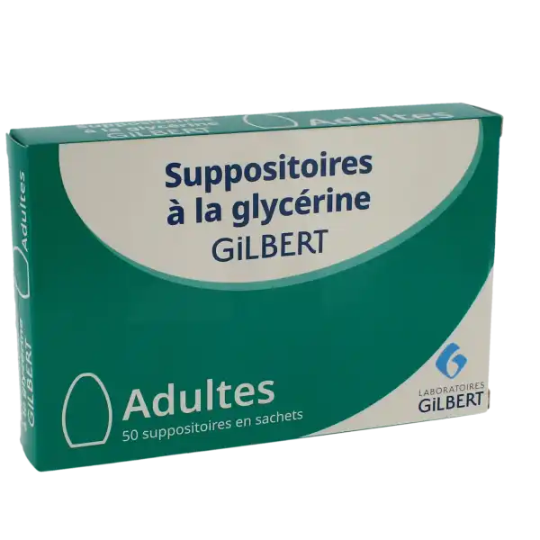 Suppositoires A La Glycerine Gilbert Adultes, Suppositoire