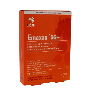 Emaxan 5 G+ S Buv Fatigue Passagère Et Chronique 20 Ampoules/10ml