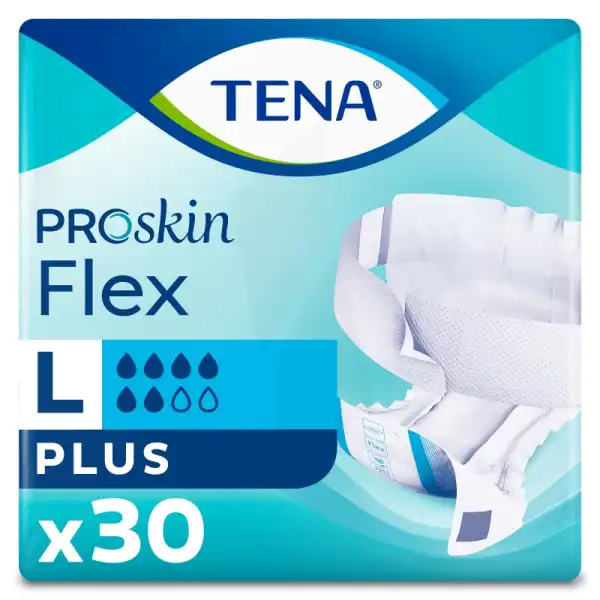 Tena Flex Plus Protection Super Absorbant Large Sachet/30