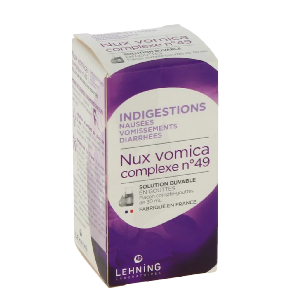 Nux Vomica Complexe N°49, Solution Buvable En Gouttes