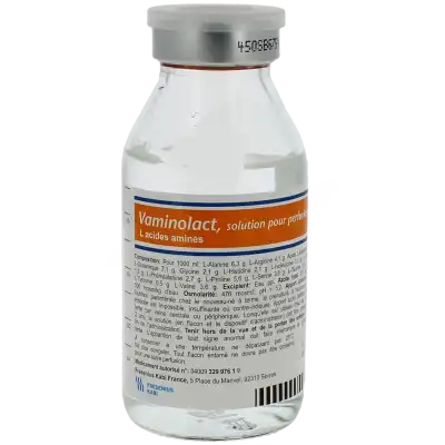 Vaminolact, Solution Pour Perfusion En Flacon à Gardanne