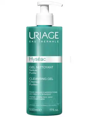 Uriage Hyséac Gel Nettoyant Doux Fl Pompe/500ml à Toulouse