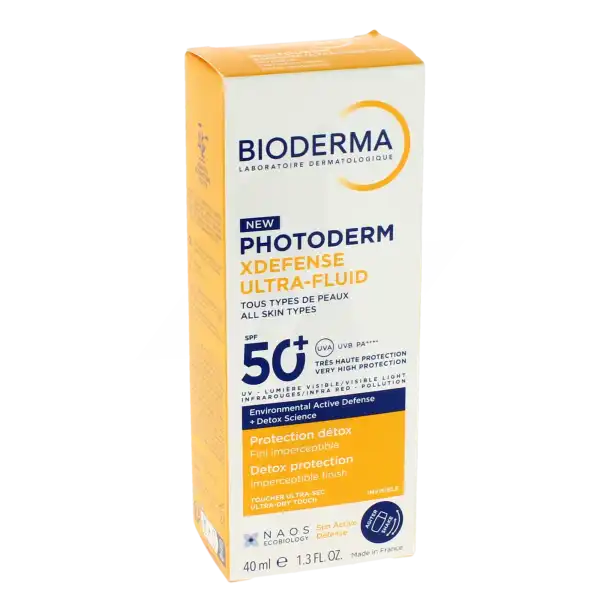 Bioderma Photoderm Xdefense Ultrafluide Spf50+ Cr Invisible Fl/40ml