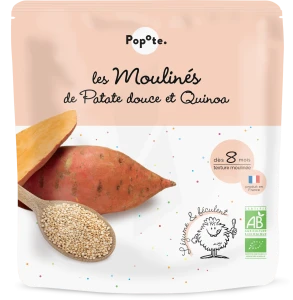 Popote Moulinés Patate Douce & Quinoa 180g