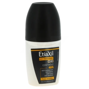 Etiaxil Men Déodorant Anti-transpirant Contrôle 48h Roll-on De 50 Ml