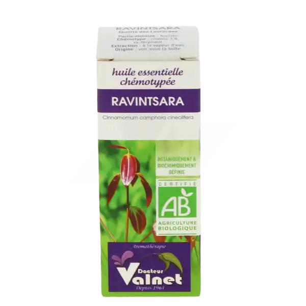 Docteur Valnet Huile Essentielle Bio, Ravintsara 10ml