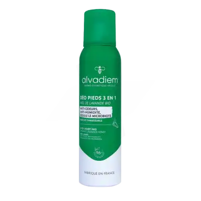 Alvadiem Déodorant Pieds 3 En 1 Spray/150ml à YZEURE