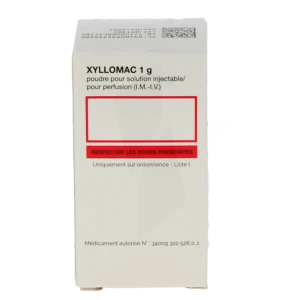 Xyllomac 1 G, Poudre Pour Solution Injectable/pour Perfusion (i.m.-i.v.)