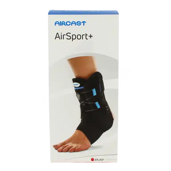 Aircast Airsport+,  Orthèse Cheville, Gauche, M, Pointure : 37 - 42