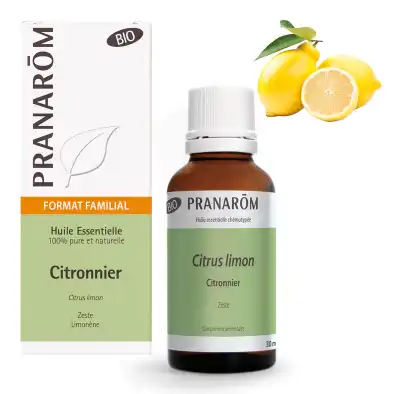 Pranarôm Huile essentielle Bio Citronnier Fl/30ml