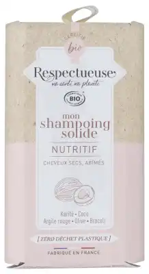 Respectueuse Mon Shampoing Solide Nutritif 75g à St Médard En Jalles