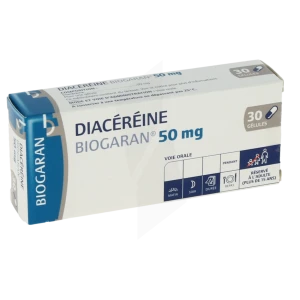 Diacereine Biogaran 50 Mg, Gélule