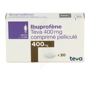 Ibuprofene Teva 400 Mg, Comprimé Pelliculé