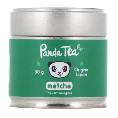 Panda Tea Thé Matcha Cérémonie Bio Poudre Pot/30g à Saint-Médard-en-Jalles