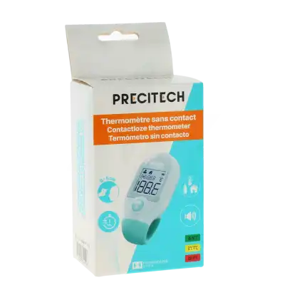 Horizane Precitech Thermomètre Sans Contact Mini Vert à MONDONVILLE