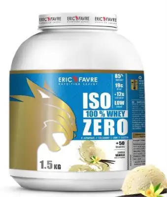Eric Fav Iso Zero Vanille 1.5kg à MARIGNANE