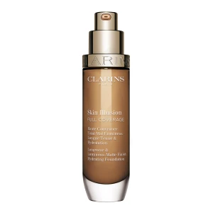 Clarins Skin Illusion Full Coverage Haute Couvrance Teint Mat Lumineux Longue Tenue & Hydratation 114n 30ml