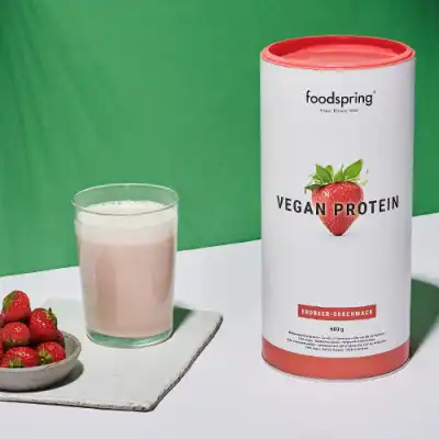 Foodspring protéine végétale fraise