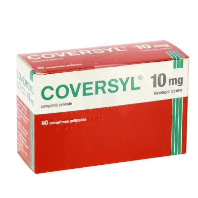 Coversyl 10 Mg, Comprimé Pelliculé à LA CRAU