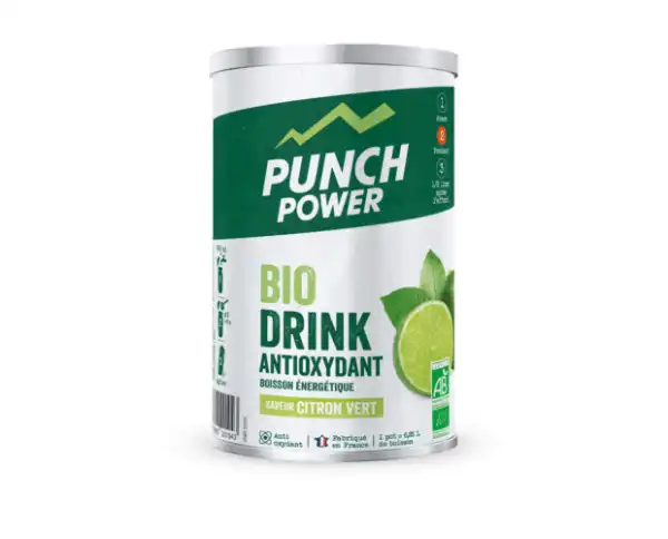 Punch Power Biodrink Antioxydant Poudre Pour Boissson Citron Vert Pot De 500 G
