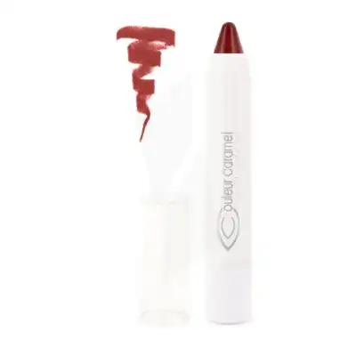 Couleur Caramel Crayon twist & lips n°407 rouge glossy 3g