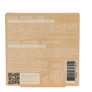 La Rosée Recharge Poudre Compacte Soin 01 Clair 8 G