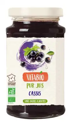 Vitabio Fruits à Tartiner Cassis à CHASSE SUR RHÔNE