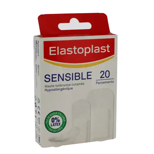 Elastoplast Sensitive Pansements Peau Sensible 2 Formats B/20