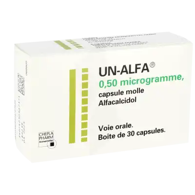 UN-ALFA 0,50 microgramme, capsule molle