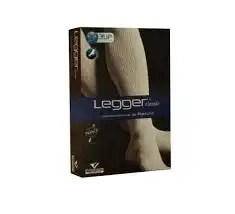 Legger® Classic Classe Ii Chaussettes Gris Anthracite Taille 1 Long Pied Fermé