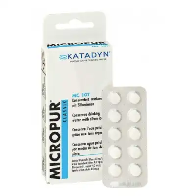 Katadyn Micropur 30 Comprimés à Sassenage