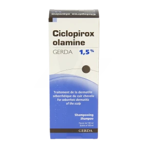 Ciclopirox Olamine Gerda 1,5 %, Shampooing