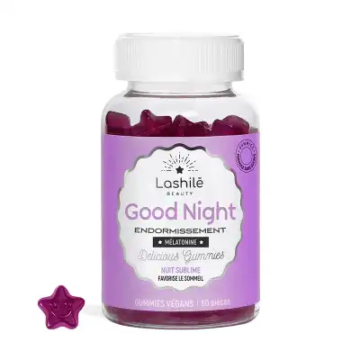 Acheter Lashilé Beauty Good Night Gummies sans sucre B/30 à LORMONT