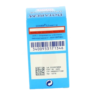 Dotarem 0,5 Mmol/ml, Solution Injectable