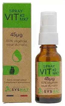 Sysnat Vitamine K2 45µg/dose Spray/20ml à PODENSAC