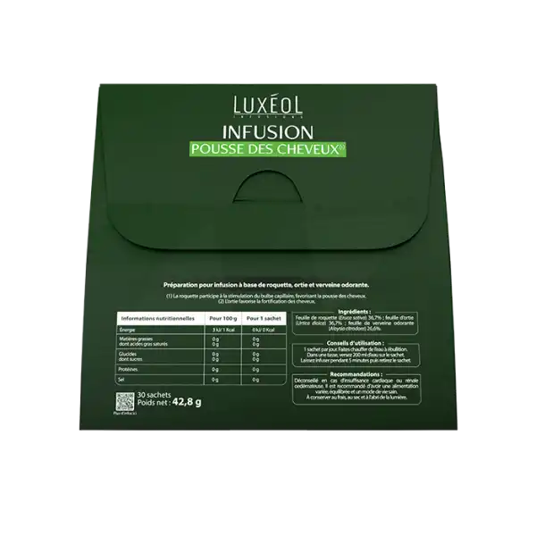 Luxéol Infusion Pousse Des Cheveux Infusions B/30