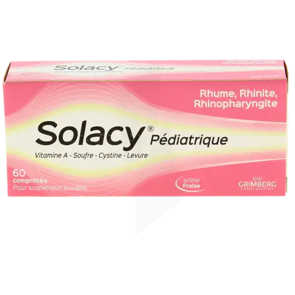 Solacy Pediatrique, Comprimé Pour Suspension Buvable