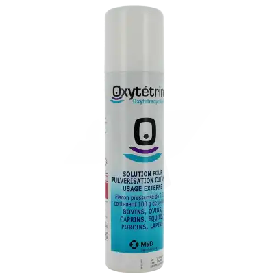 OXYTETRIN P, Solution pour pulvérisation cutanée