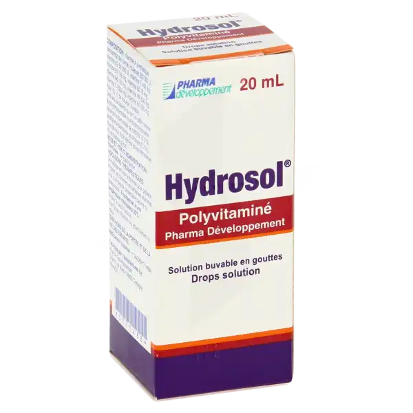 Hydrosol Polyvitamine Pharmadeveloppement, Solution Buvable En Gouttes
