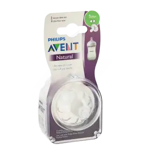 Acheter AVENT NATURAL 2.0 Tétine débit lent B/2 à VERNOUX EN VIVARAIS