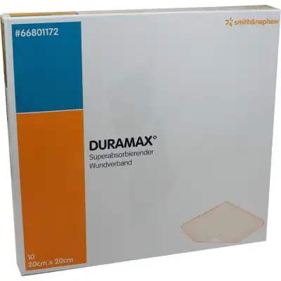 DURAMAX S Pans hydroc sup abs 20x20cm B/10