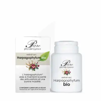 Phytalessence Pure Extrait Sec Harpagophytum Bio 60 Gélules à Blaye