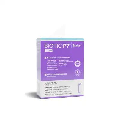 Aragan Pure Protect Biotic P7 Junior Sticks B/10 à Cholet