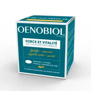 Acheter Oenobiol Capillaire Force et Vitalité Comprimés B/60 à Capdenac
