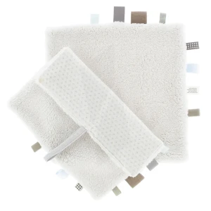 Doudou Etiquettes Organic Stone Beige