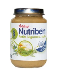 Nutribén Potitos Alimentation Infantile Petits Légumes Sole Pot/200g