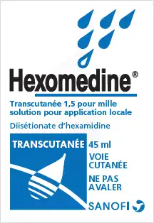 Hexomedine Transcutanee 1,5 Pour Mille, Solution Pour Application Locale à PODENSAC